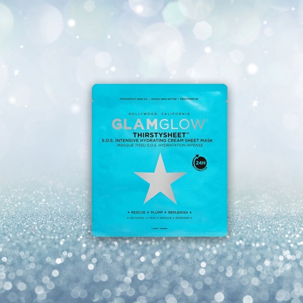 GlamGlow S.O.S. Thirstysheet Intensive Hydrating Cream Sheet Mask